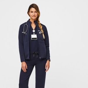 FIGS NAVY SCRUB PANTS